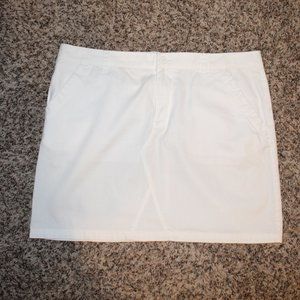 Columbia White Skirt